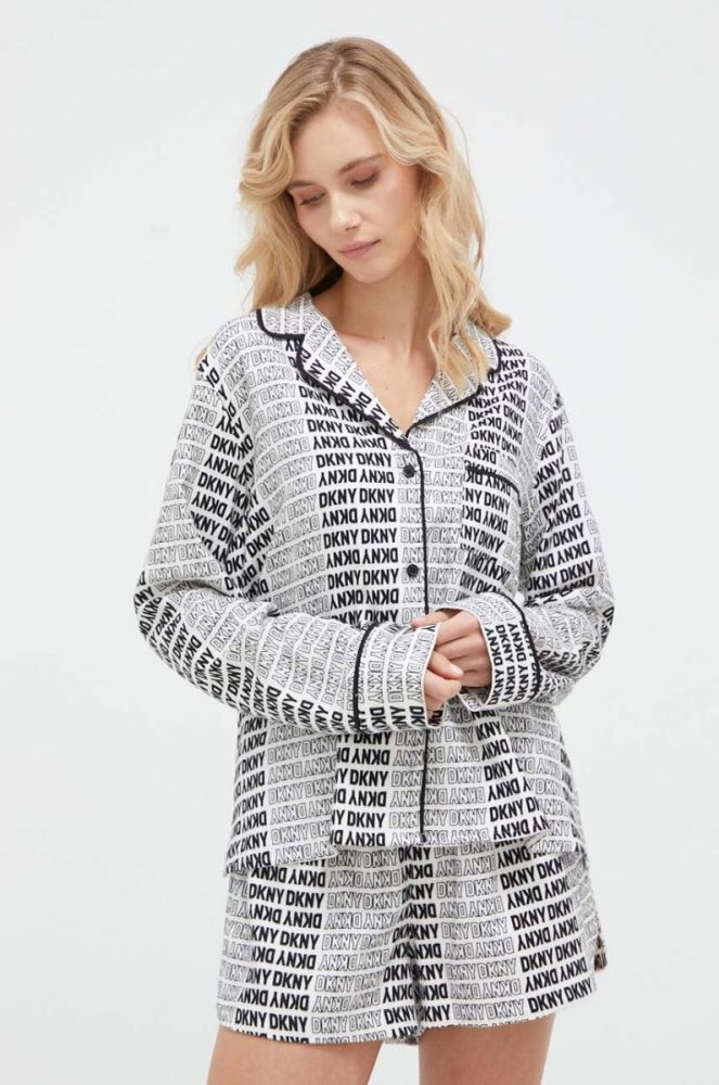 Піжама Dkny жіноча колір бежевий (3469864) фото 3