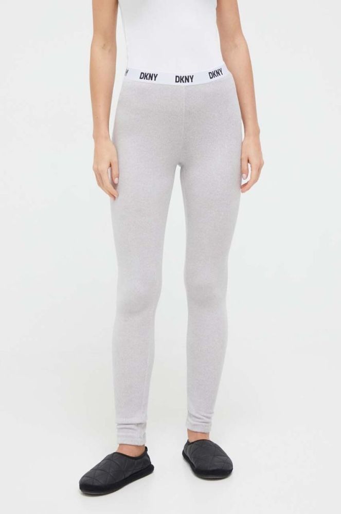 Піжама Dkny жіноча колір сірий (3469903) фото 4