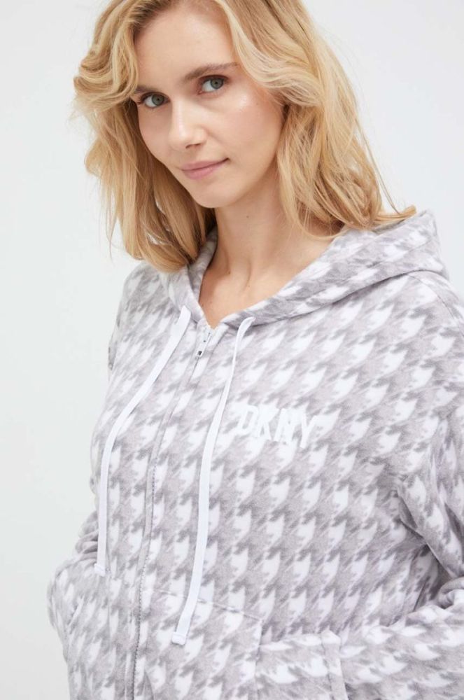 Піжама Dkny жіноча колір сірий (3469903) фото 5