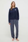Піжама Dkny жіноча колір синій (3624613)