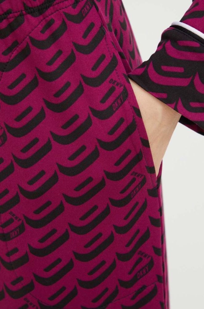 Піжама Dkny жіноча колір фіолетовий фото 6