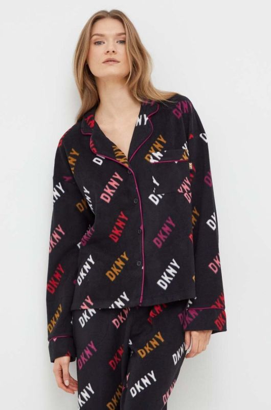 Піжама Dkny жіноча колір чорний (3621110) фото 2
