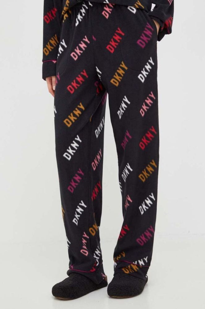 Піжама Dkny жіноча колір чорний (3621110) фото 4