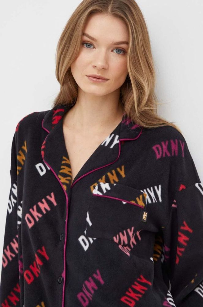 Піжама Dkny жіноча колір чорний (3621110) фото 5