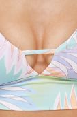 Купальний бюстгальтер Billabong злегка ущільнена чашечка колір барвистий (3436707)