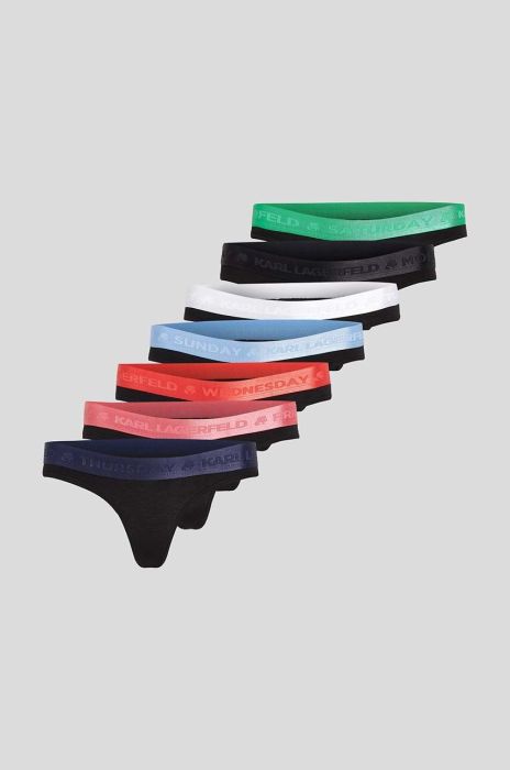 Труси Karl Lagerfeld 7-pack колір чорний