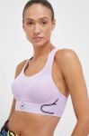 Спортивний бюстгальтер adidas by Stella McCartney TruePace колір фіолетовий Спортивний бюстгальтер adidas by Stella McCartney TruePace колір фіолетовий