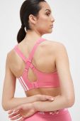Спортивний бюстгальтер adidas Performance колір рожевий
