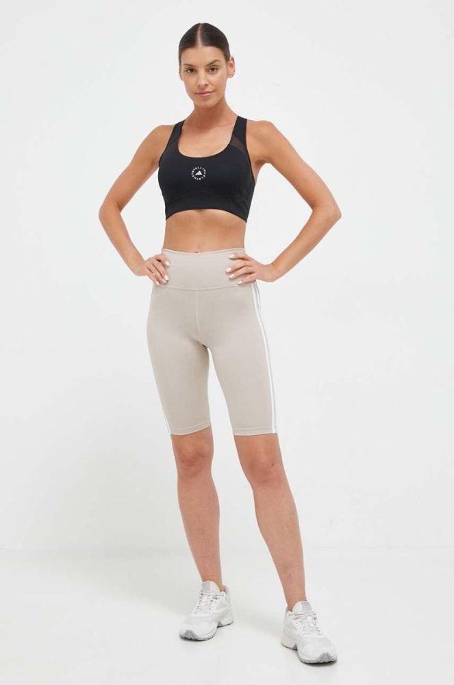 Спортивний бюстгальтер adidas by Stella McCartney TruePurpose колір чорний фото 2