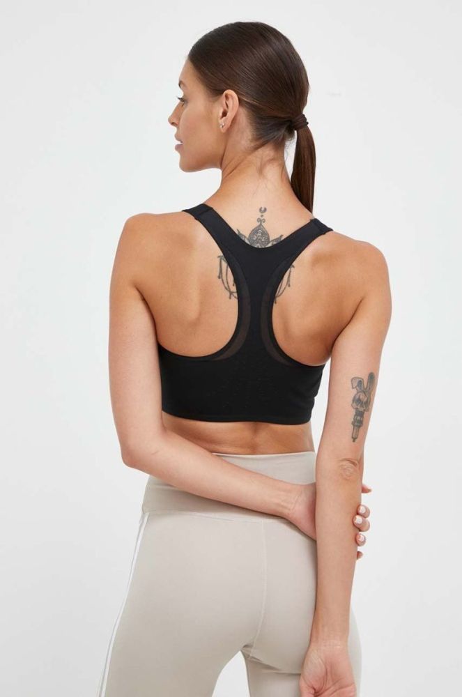 Спортивний бюстгальтер adidas by Stella McCartney TruePurpose колір чорний фото 3