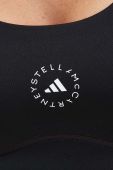 Спортивний бюстгальтер adidas by Stella McCartney TruePurpose колір чорний Спортивний бюстгальтер adidas by Stella McCartney TruePurpose колір чорний