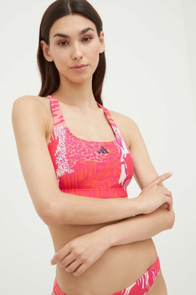 Роздільний купальник adidas Performance GRX колір помаранчевий м'яка чашечка фото 5