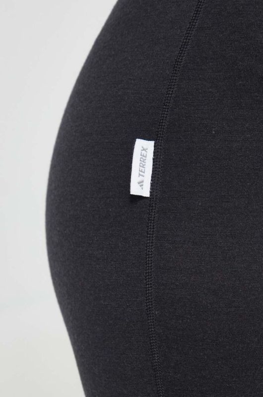 Функціональні легінси adidas TERREX Xperior Merino 200 колір чорний фото 3