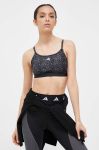 Спортивний бюстгальтер adidas Performance Aeroreact колір чорний візерунок (3323571) Спортивний бюстгальтер adidas Performance Aeroreact колір чорний візерунок (3323571)