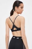 Спортивний бюстгальтер adidas Performance Aeroreact колір чорний візерунок (3323571)