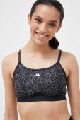 Спортивний бюстгальтер adidas Performance Aeroreact колір чорний візерунок (3323571)
