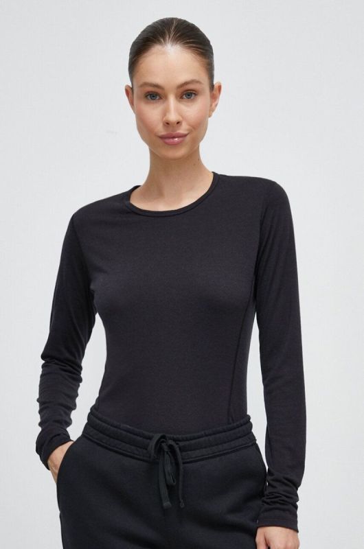 Функціональний лонгслів adidas TERREX Xperior Merino 200 колір чорний (3502405)