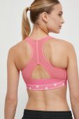 Спортивний бюстгальтер adidas Performance Powerreact колір рожевий