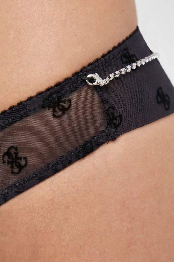 Стринги Guess колір чорний (3597135) фото 4