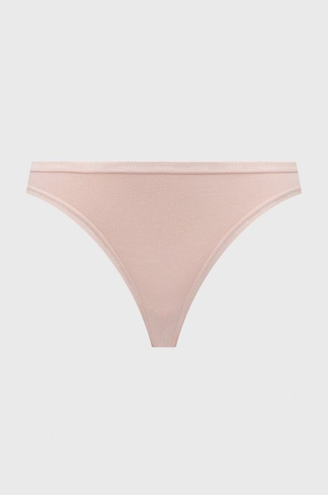 Стринги Guess 3-pack колір чорний фото 3