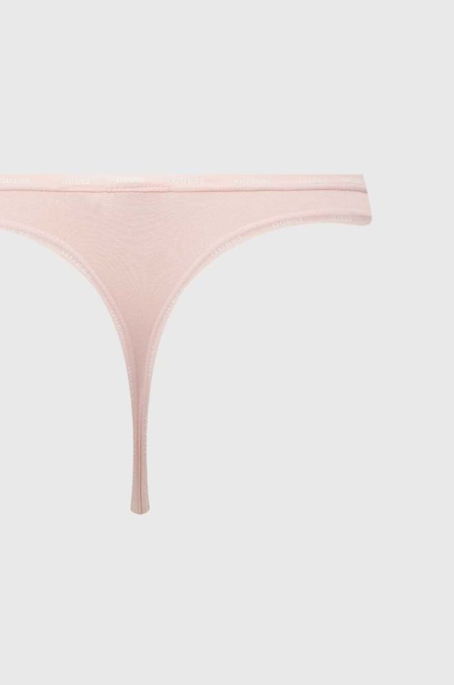 Стринги Guess 3-pack колір чорний фото 6