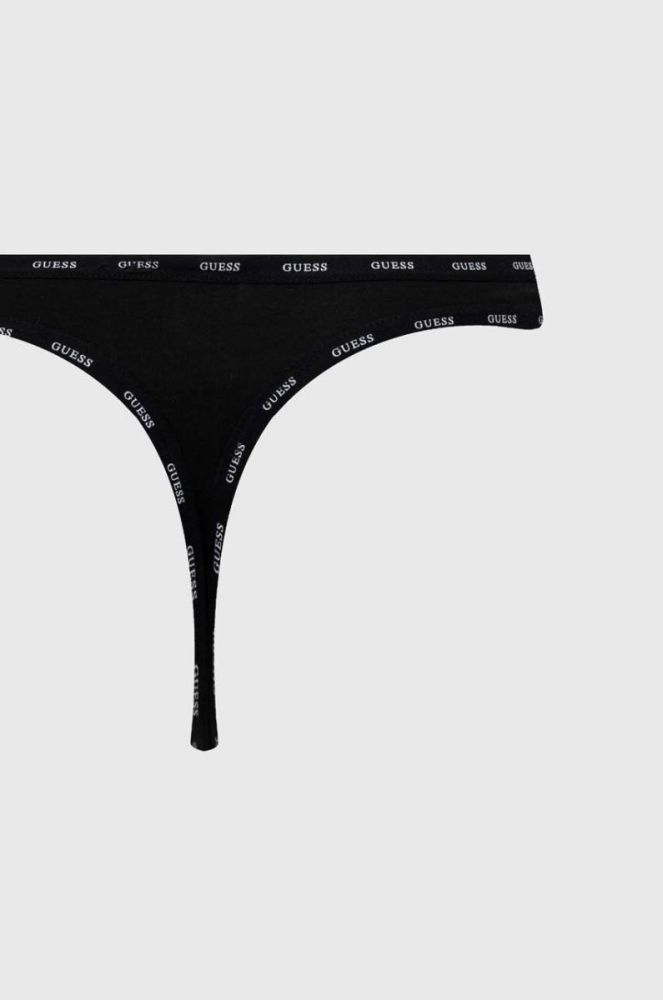 Стринги Guess 3-pack колір чорний фото 7