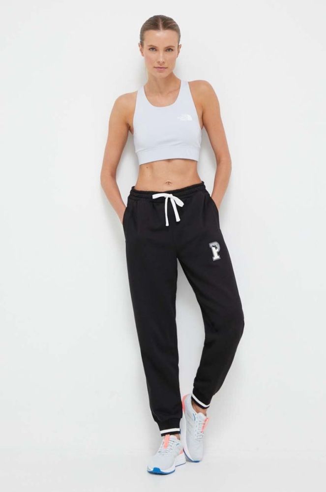 Спортивний бюстгальтер The North Face Flex однотонний колір блакитний фото 2
