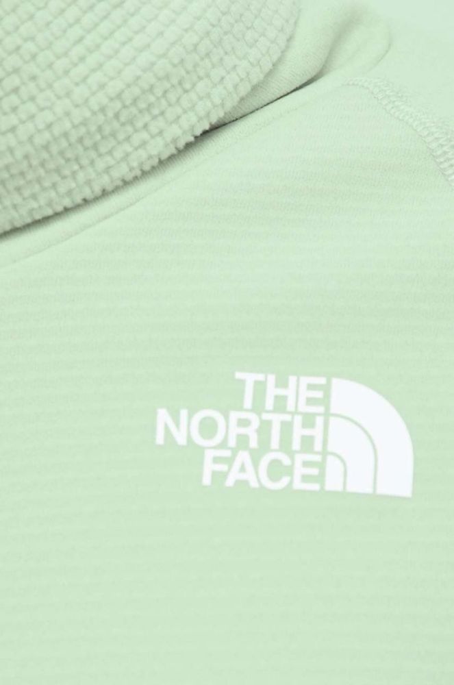 Функціональний лонгслів The North Face Dragline колір зелений фото 5