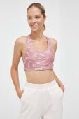 Спортивний бюстгальтер Puma 4Keeps колір рожевий візерунок