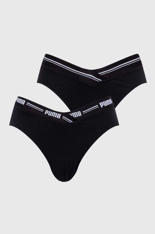 Труси Puma 2-pack колір чорний (3653347)