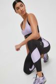 Спортивний бюстгальтер Puma колір фіолетовий візерунок Спортивний бюстгальтер Puma колір фіолетовий візерунок
