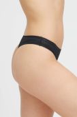 Стринги Emporio Armani Underwear колір чорний прозоре (3324402)