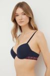 Бюстгальтер Emporio Armani Underwear колір синій візерунок