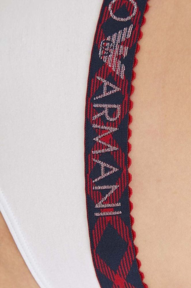 Набір: бюстгальтер і труси Emporio Armani Underwear колір білий фото 6