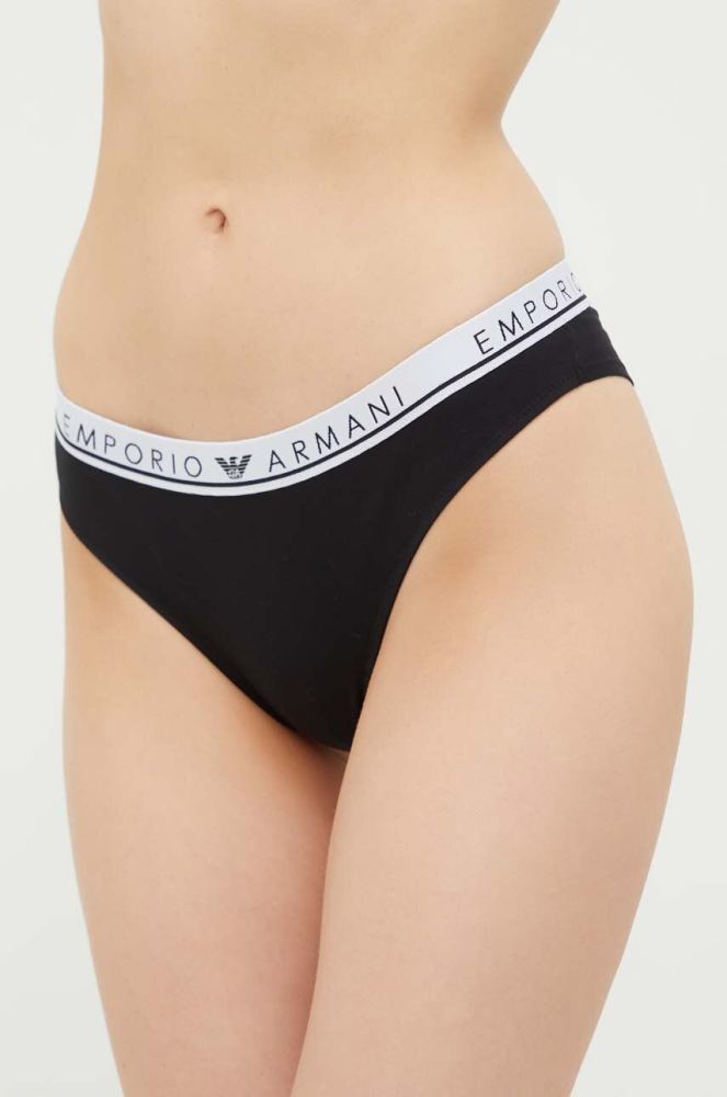 Труси Emporio Armani Underwear 2-pack колір чорний (3353810)