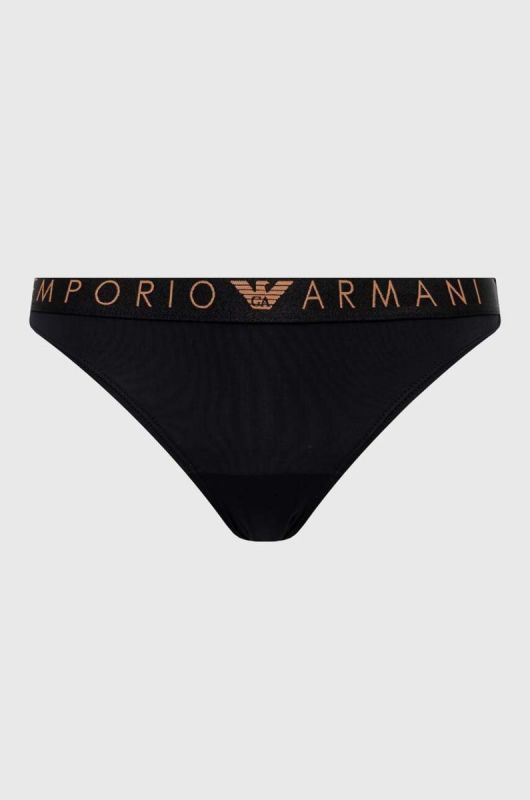 Бразиліани Emporio Armani Underwear 2-pack колір чорний фото 2