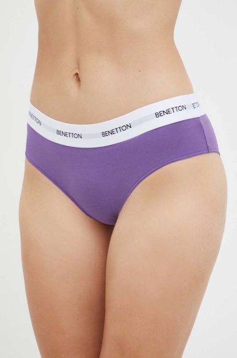 Труси United Colors of Benetton колір фіолетовий
