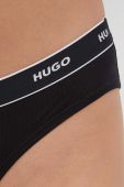 Бюстгальтер HUGO 2-pack колір чорний візерунок (3570646)