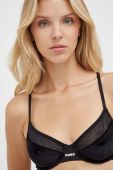 Бюстгальтер HUGO колір чорний однотонний (3532531)