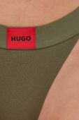 Стринги HUGO колір зелений