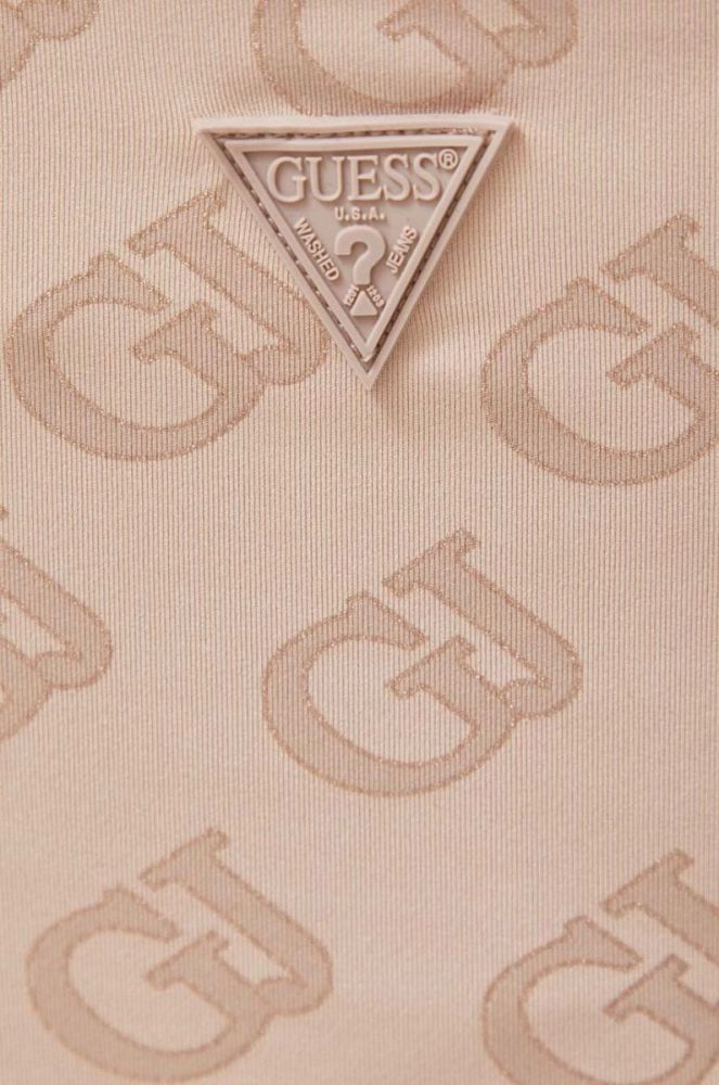 Спортивний бюстгальтер Guess колір рожевий візерунок фото 5