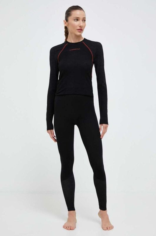 Функціональні легінси LA Sportiva Wool40 Aero колір чорний (3406326) фото 2