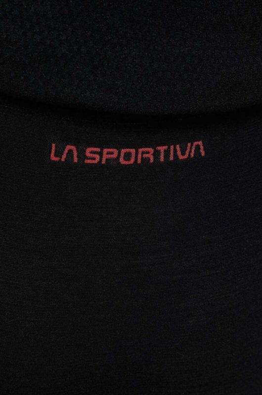 Функціональні легінси La Sportiva Wool40 Aero колір чорний фото 4