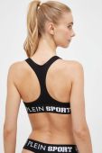 Бюстгальтер та стрінги PLEIN SPORT колір чорний фото 4