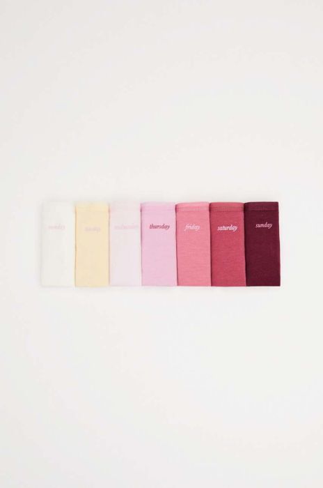 Труси women'secret 7-pack 4936121 колір барвистий