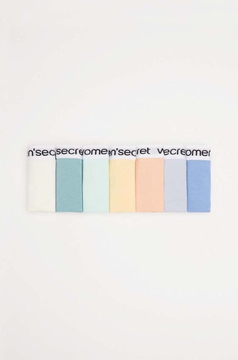 Труси women'secret 7-pack 4936125 колір барвистий