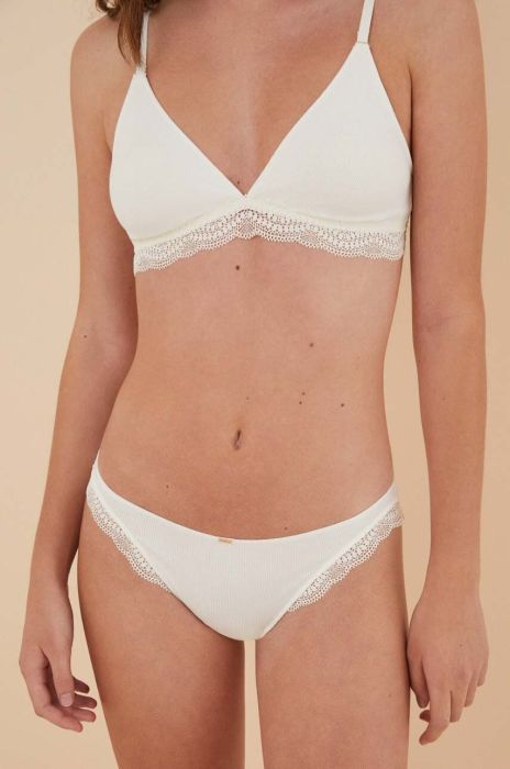 Труси women'secret COTTON COLLECTION 1 колір білий 4636597