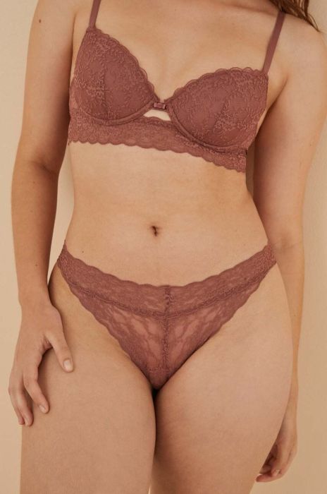 Труси women'secret AUTUMN HELANKAS колір рожевий 4986188