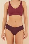 Труси women'secret SECOND ROUND колір бордовий 876752