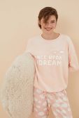 Піжама women'secret COZY CLOUDS жіноча колір рожевий 3136021